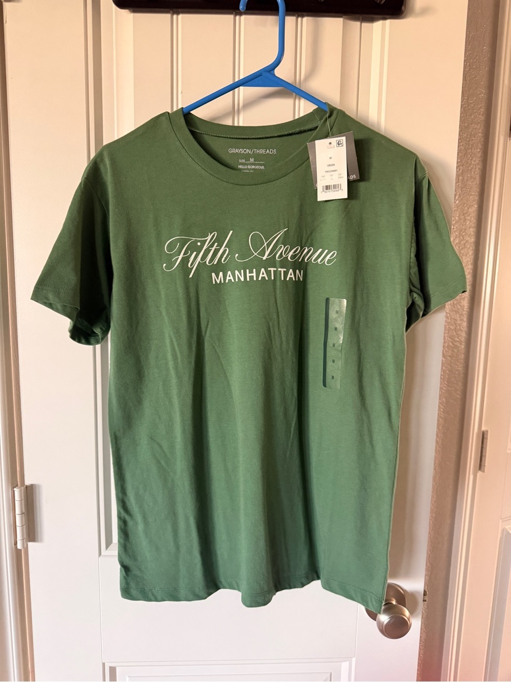Grayson Threads Green 'Fifth Avenue Manhattan' Tee